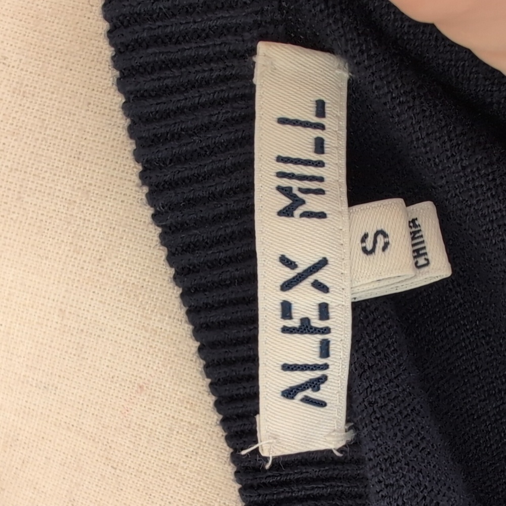 Alex Mill Navy Crew Neck Sweater - Picture 7 of 9